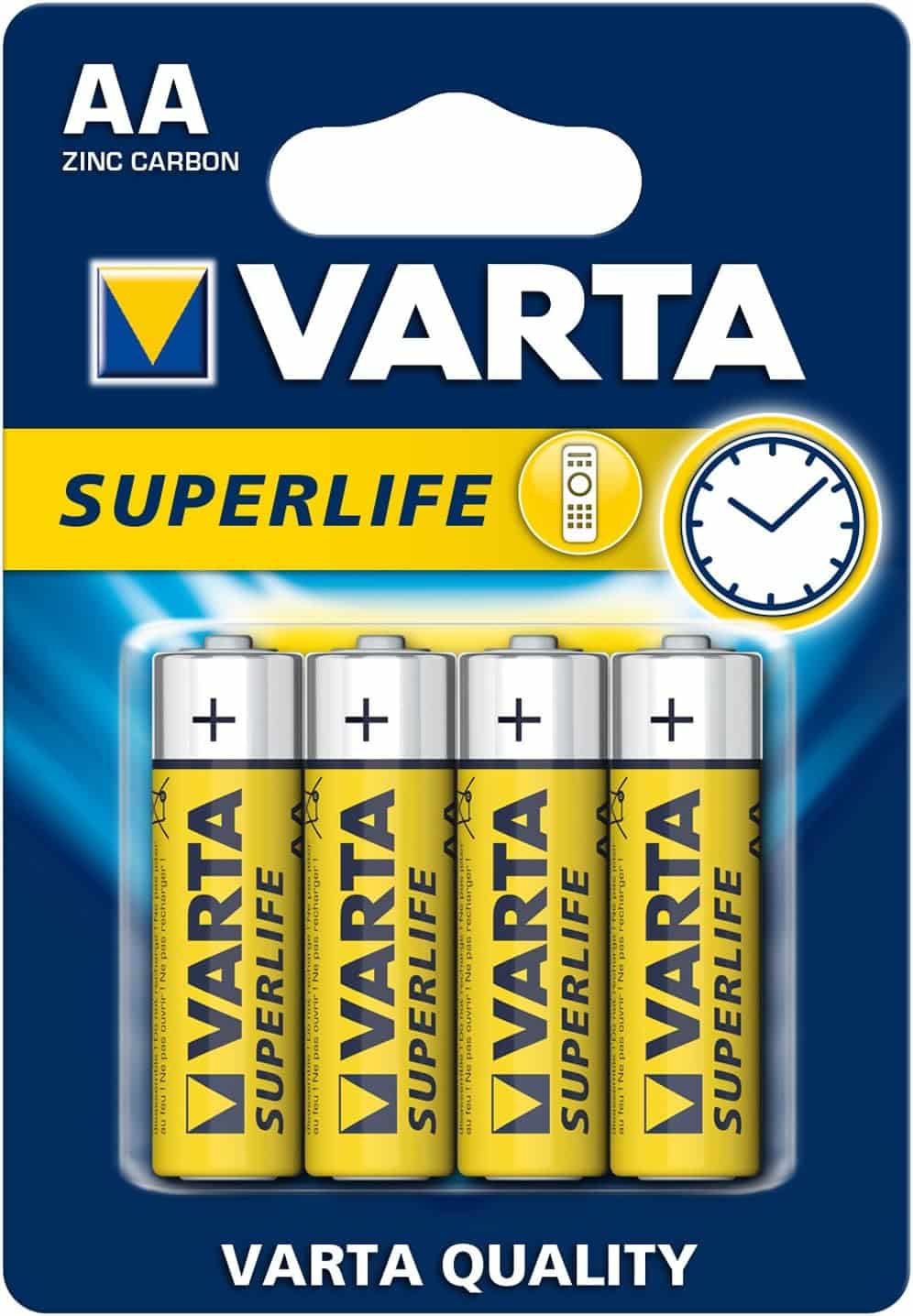 Varta Pile Saline R6/AA Blister de 4