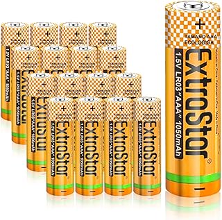 Lot de 16 piles alcalines AAA 1,5 V Performance